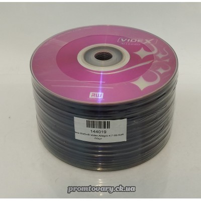 Диск DVD+R Videx Allegro 4.7 Gb bulk /50шт Диск DVD+R Videx Allegro 4.7 Gb bulk /50шт