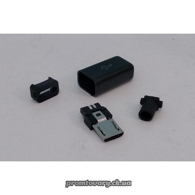Штекер MicroUSB (5pin)