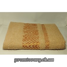 Рушник банний середн. Орнамент геометр. махр. 460*880мм/шт