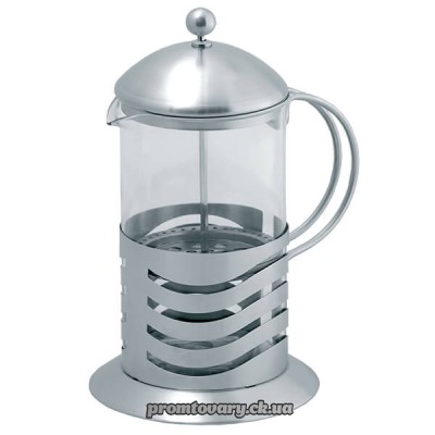 Заварник-пресс скло Maestro MR 1662-800 метал корп. 800мл /шт