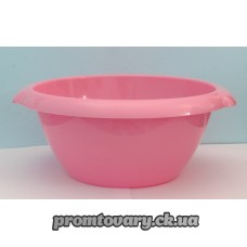 Миска пласм. харч. Горизонт 2,5л кольор.з ручк./шт