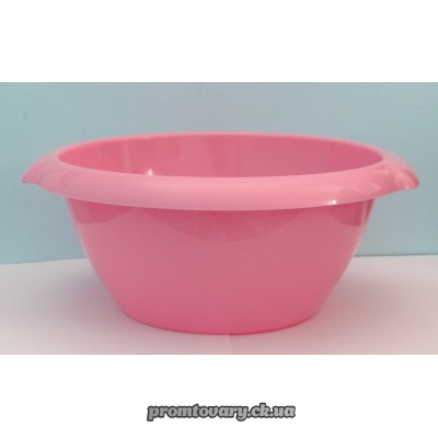 Миска пласм. харч. Горизонт 2,5л кольор.з ручк./шт