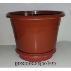 Горшок д/вазон.Финка з/підст.d20 h18 4л.кор./шт