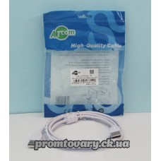Кабель USB AM/AM 1,8м Atcom білий