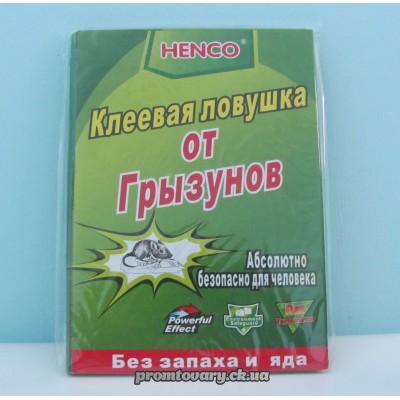 Зас.в/миш.крис Henco LY-8903 клеевая ловушка б/запаха та яду МАЛА /шт