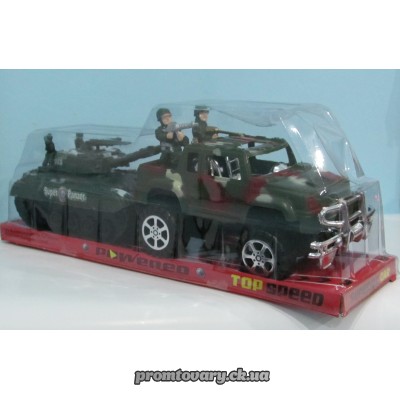 Набір машинка +танк Армія арт.333 30*11см слюда