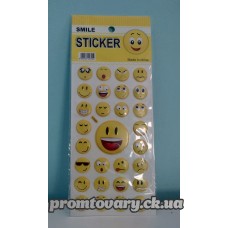 Наклейки дитячі Смайлики Y-Z005 планшет
