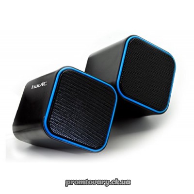 Комп.акуст.USB-живлення 2.0 Havit HV-SK473 2x3W чорно-блакитна гар6міс Комп.акуст.USB-живлення 2.0 Havit HV-SK473 2x3W чорно-блакитна гар6міс