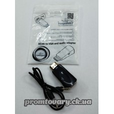 Перехідник HDMI toVGA+audio Cablexpert A-HDMI-VGA-02