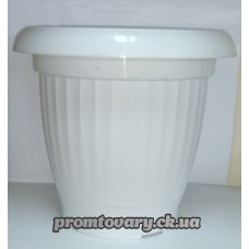 Горшок д/вазон.напольн. №5 d36,5 h42 24л.мрамор. /шт