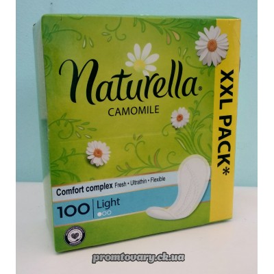 АкціяПрокл.щоден. Naturella camomile light /100шт