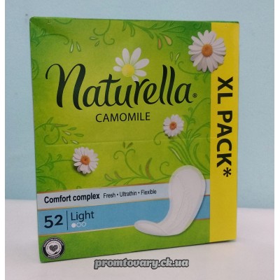 АкціяПрокл.щоден. Naturella camomile light /52шт