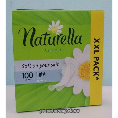 АкціяПрокл.щоден. Naturella camomile light /100шт АкціяПрокл.щоден. Naturella camomile light /100шт