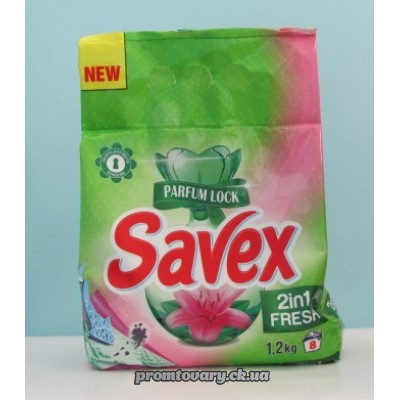 АкціяПр.пор.Savex авт.Parfum Lock 2в1 Fresh /1200г