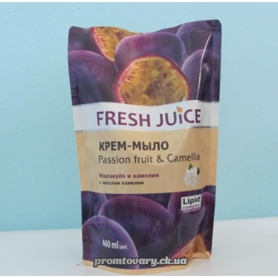 АкціяМило-крем рідке Дой-пак Fresh juice Passion fruit camellia /460мл
