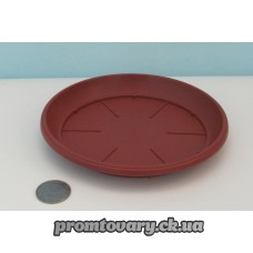 Поддон д/горшка d11см коричн. тера №17