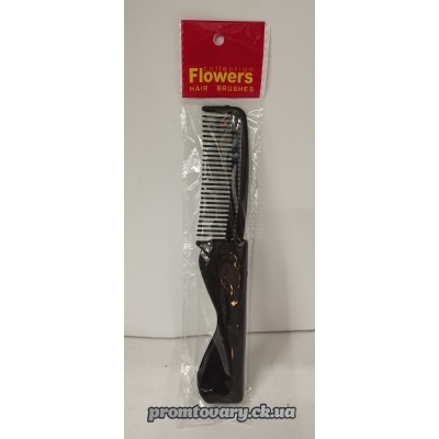 Розчоска плоска Flowers 441 чол.складна /шт