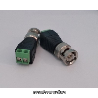 Штекер BNC (під гвинт)