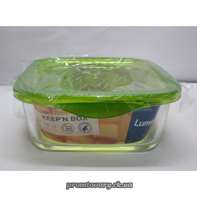 Скло контейнер д/мікров. Luminarc L8752 760мл квадр.з пласт.кришкою