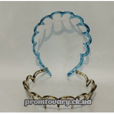 Обруч д/вол широкий з зубцями силікон /шт