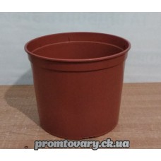 Горшок д/вазон розсадний Алеана d28см h22 (10л) коричн./шт
