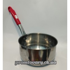 Ковшик нерж. мет. ручка з пласт. D18см /шт