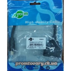 Перехідник HDMI M на HDMI F x2 в/входи (0,3м) Atcom