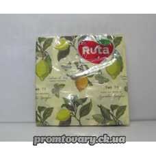Серветка Рута велика 33х33 2 шар.кухня /20шт