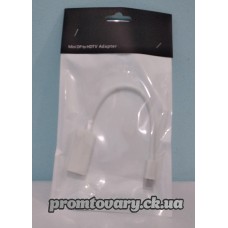 Перехідник mini DisplayPort (mate) на HDMI (famete)