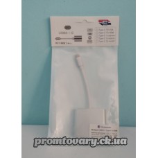 Перехідник USB 3.1(Type-C) на HDMI /(Type-C female)/USB 3.0