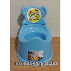 Горщик д/малюків з спинкою /шт