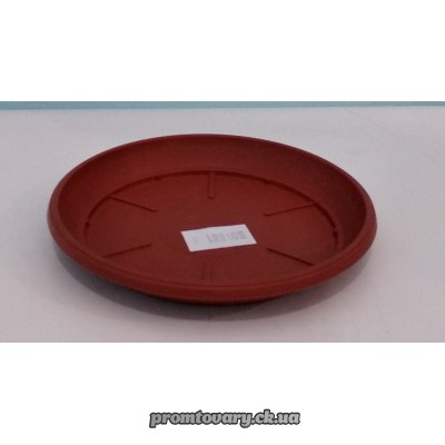 Поддон д/горшка d9см коричн. тера №14