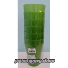 Набір стак.пласт.250мл  /6шт