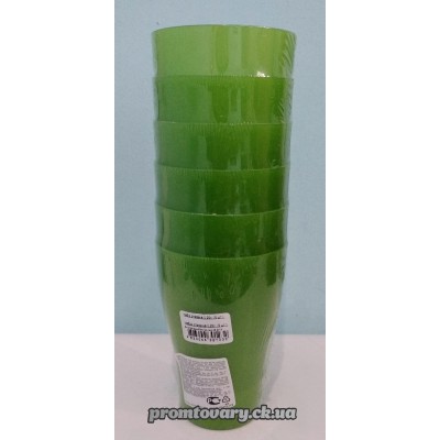 Набір стак.пласт.250мл  /6шт