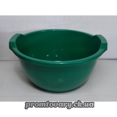 Миска пласм. 5л кольор.з ручк. ЕК /шт