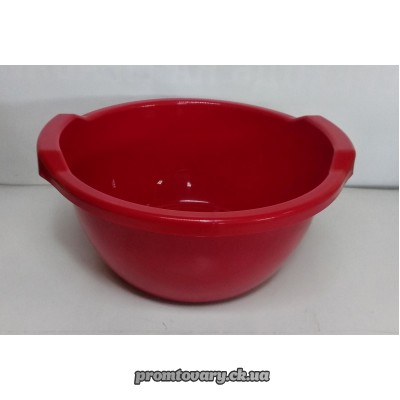 Миска пласм. харч. Алеана 3л кольор з ручк./шт