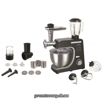 Кухонна машина Motre MT-2502 1400Вт 5в1 (тістоміс 6,5л, мясорубка, овощерізка, блендер, кавомолка) гар.12міс.