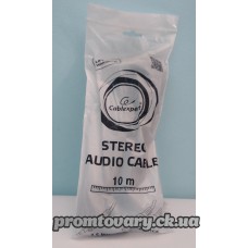 З'єднувач Аудіо папа3,5мм->2xRCA stereo 10m ССА-458-10М