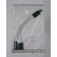 Перехідник Type-C to jack 3,5+Type-C Cablexpert CCA-UC3,5F-02 Перехідник Type-C to jack 3,5+Type-C Cablexpert CCA-UC3,5F-02