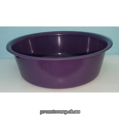 Миска пласм. 3л кольор.ДЗ /шт