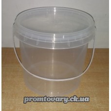Відро-тара харч.пласт. кругле 3л