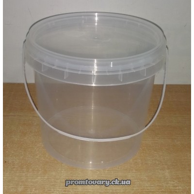 Відро-тара харч.пласт. кругле 3л