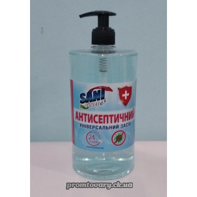 Антисептик універсальний Sani silver з дозатором /1л