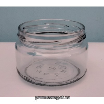 Банка-твіст скло 0.25л (82)