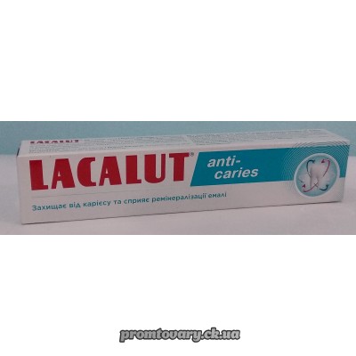 АкціяЗуб.пас.Lacalut anti-caries /75мл