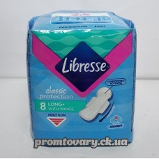 АкціяПрокл. Libresse classic prot. long+ soft /8шт5*