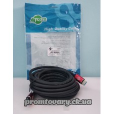 З'єднувач HDMI 5m Atcom Red/Gold 4К Ver 2.0 (24945)