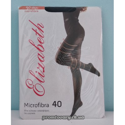 Колготки капр. Elizabeth Microfibra 40ден 3р. Чорн. /шт