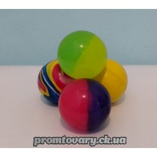М'ячик стрибун Веселі стрибуни MS 0059 3,5см /планшет