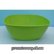 Миска пласм.салатник Квадрат 21*21*9см